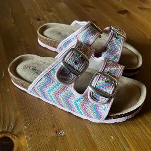 Cupcake Couture Zigzag Kids Sandals size 3
